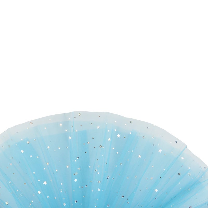 JastoreÂ® Girls Layered Stars Sequins Tutu Skirt Princess Ballet Dance Dress (Blue) - Image 4
